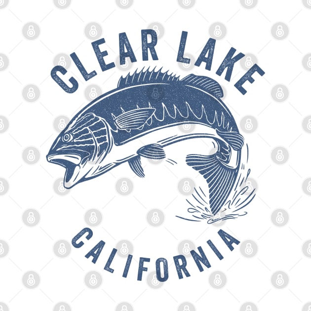 Clear Lake California by Eureka Shirts