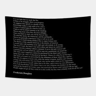 Frederick Douglass Quotes Tapestry