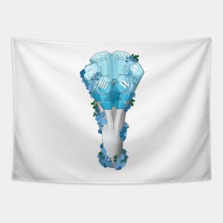 WONHO Floral Lightstick kpop Tapestry