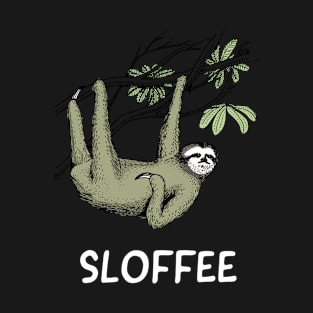 Sloth Lazy Chill Relax gift idea T-Shirt