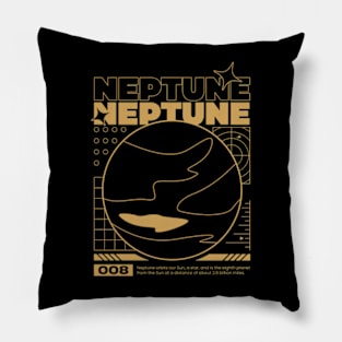 Planet Neptune Pillow