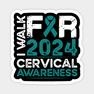 Cervical Awareness Walk 2024 Magnet