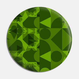 green abstract shapes Pin