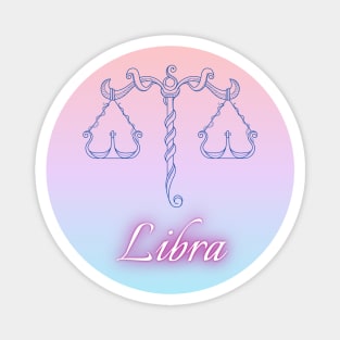 Spherical Zodiac Libra Magnet