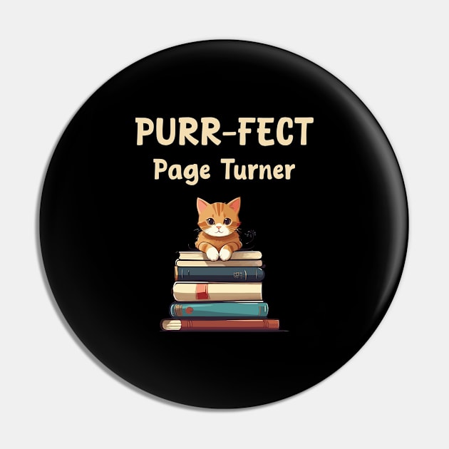 Purr-fect page turner for books and cats lover Pin by Patterns-Hub