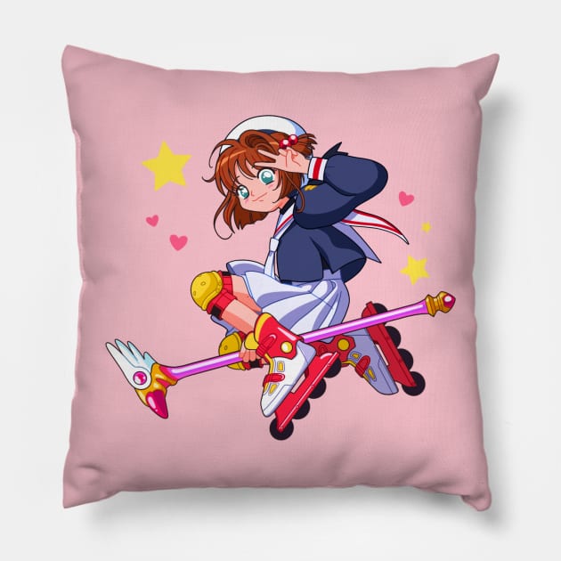 Fly Away Pillow by ChromaChamelea