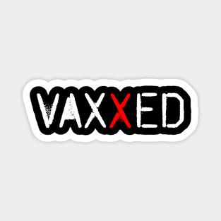 I Got Vaxxed - Back Design Magnet