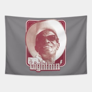 Lightnin' Hopkins Bluesman Retro Tapestry