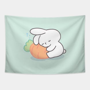 Cute Bunny, sleeping rabbit, sleepy bunny Tapestry