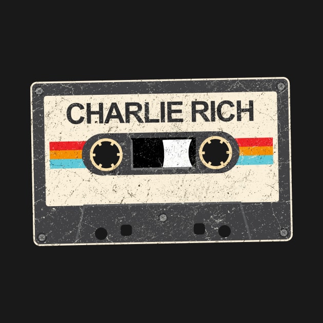 kurniamarga vintage cassette tape Charlie Rich by kurniamarga.artisticcolorful