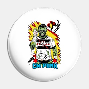 CM Punk  Cult Hero Pin