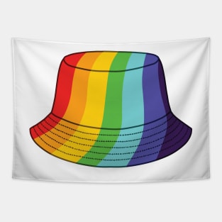 Rainbow bucket hat Tapestry