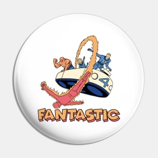 Retro Fantastic Cover Pin