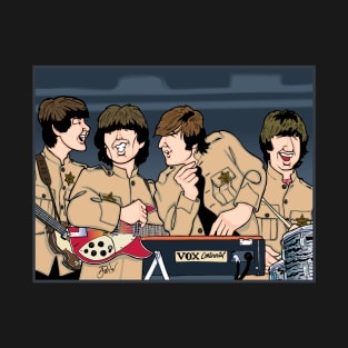 The Beatles at Shea T-Shirt