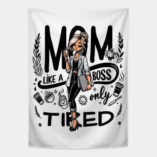 Corporate Chic Mom Tapestry