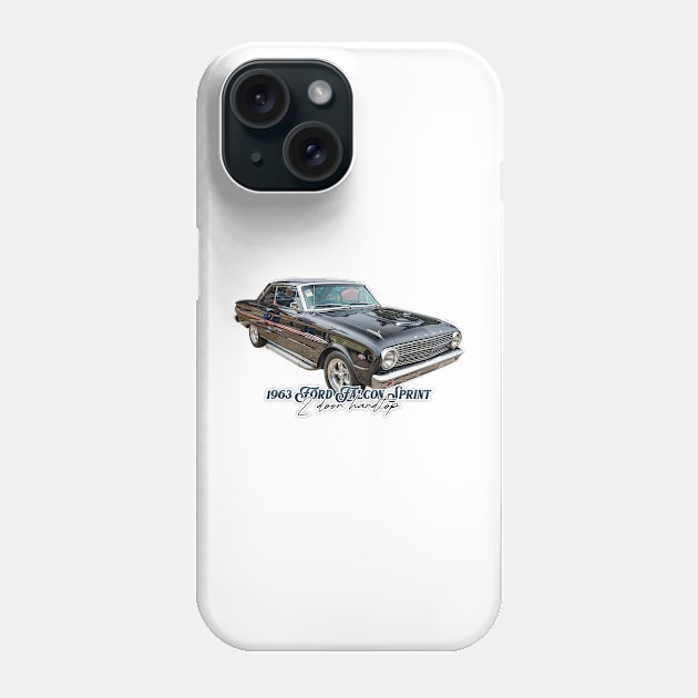 1963 Ford Falcon Sprint 2 Door Hardtop Phone Case by Gestalt Imagery