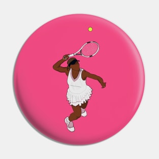 Serena Williams Serve Pin