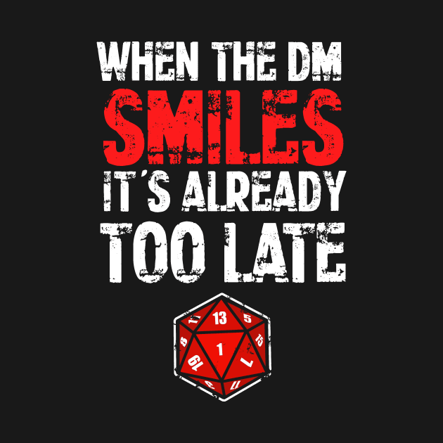 When the DM Smiles by Arnix