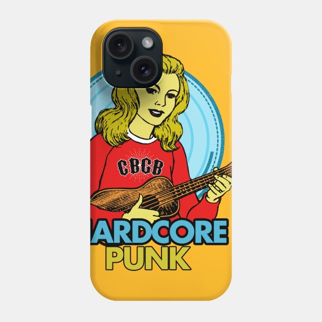 HARDCORE PUNK Phone Case by theanomalius_merch