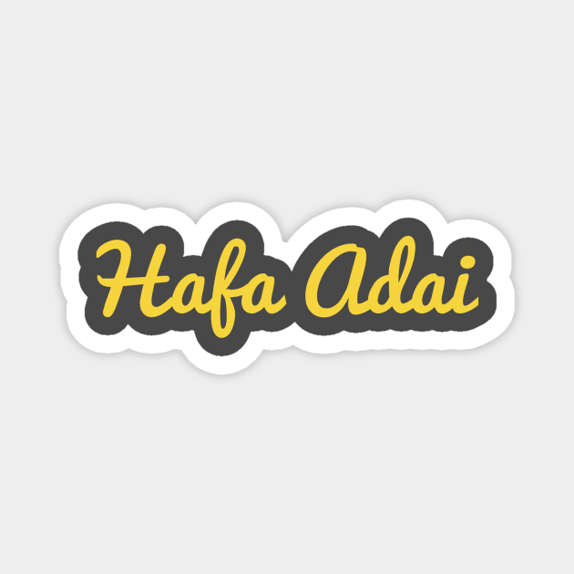 Hafa Adai Magnet by mrgacuya