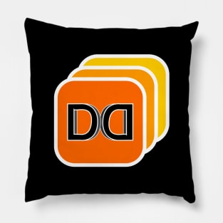 Letter DD With Layer Pillow