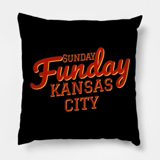 Kansas City - Sunday Funday Kansas City Pillow