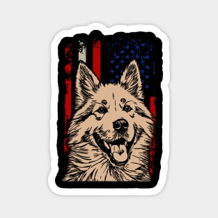 Arctic Affection Samoyed Dreams, Tee Talk Triumph for Dog Admirers Magnet