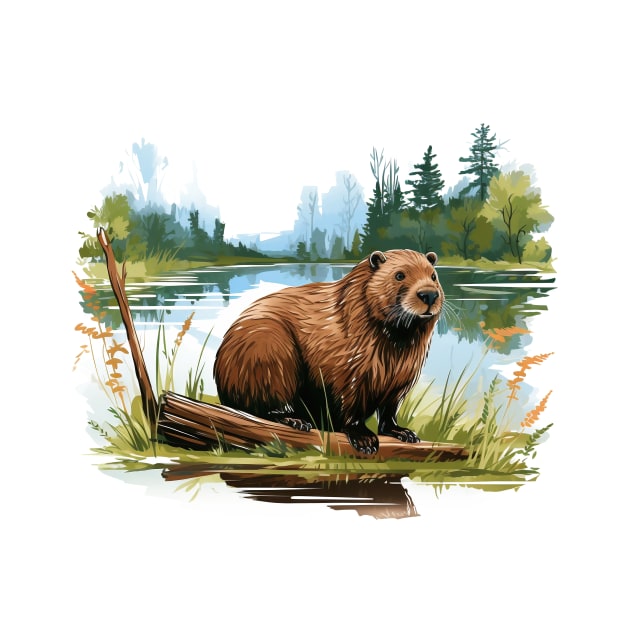 I Love Beaver by zooleisurelife