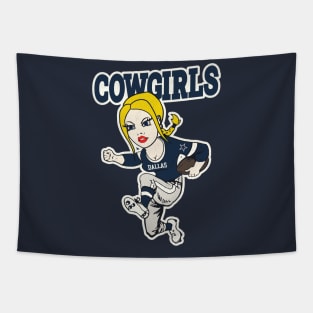 Dallas Cowgirls Tapestry