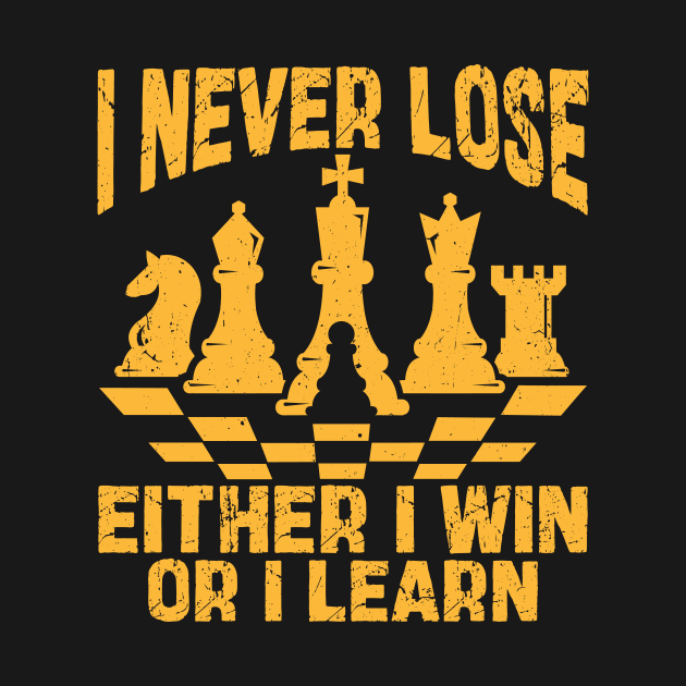 I never lose, either I win or I learn by Fun Planet