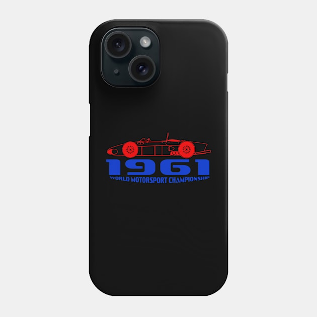 World Motorsport Championship 1961 Phone Case by DymSportswear