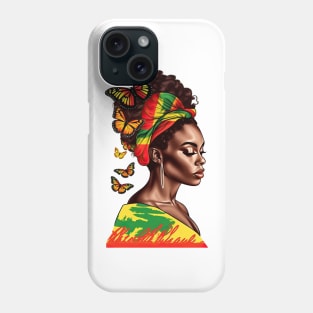 Juneteenth Black History Woman #2 Phone Case