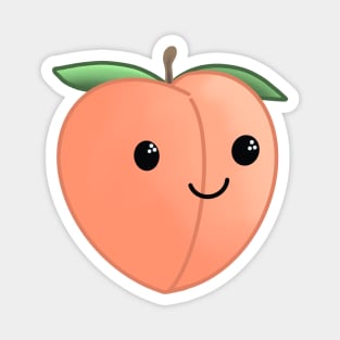 Kawaii Peach Magnet