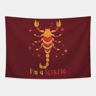 I'm a Scorpio Tapestry