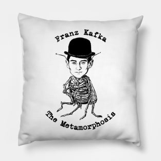 The Metamorphosis of Franz Kafka Pillow