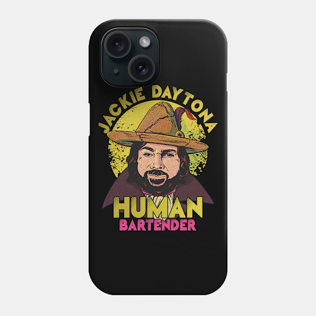 Jackie Daytona Human Bartender Retro Phone Case by jaranan99