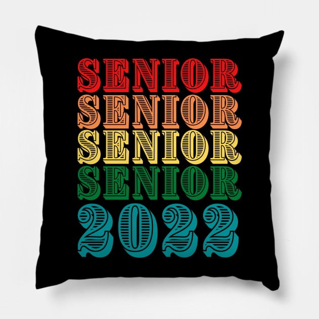 SENIOR 2022 Pillow by Creativity Haven