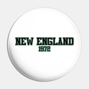 New England 1972 Pin