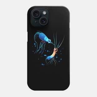 Blue Shrimp Fathers Day Phone Case