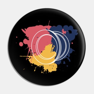 Splash Retro Yoyo Pin