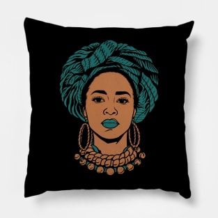 The art of Lauryn Hill Pillow