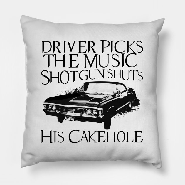Driver Picks The Music Pillow by Plan8