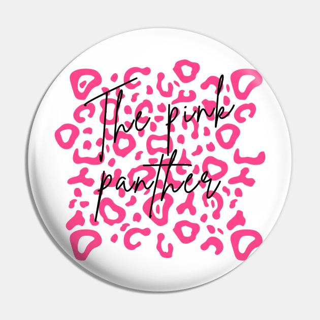 Pink Panther Pin by BillieTofu