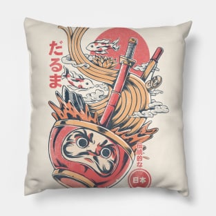 Daruma Ramen - White Pillow