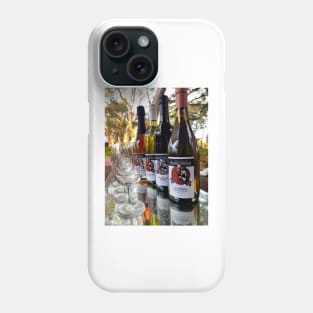 Whos Pouring  - Adelaide Hills Wine Region - Fleurieu Peninsula - by South Australian artist Avril Thomas Phone Case