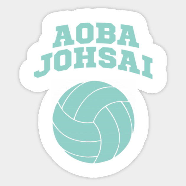 Haikyuu Aoba Johsai 1 Haikyuu Sticker Teepublic