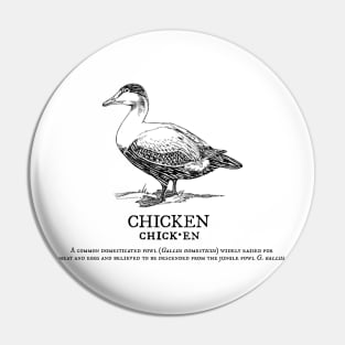 Chicken duck dictionary Pin