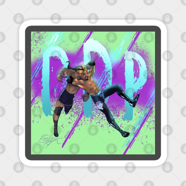 DDP DIAMOND CUTTER Magnet by Triple R Art