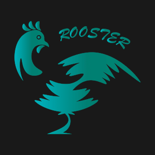 Big Rooster (aquamarine) T-Shirt