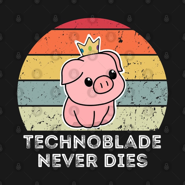 Technoblade never dies vector - Technoblade by cheesefries